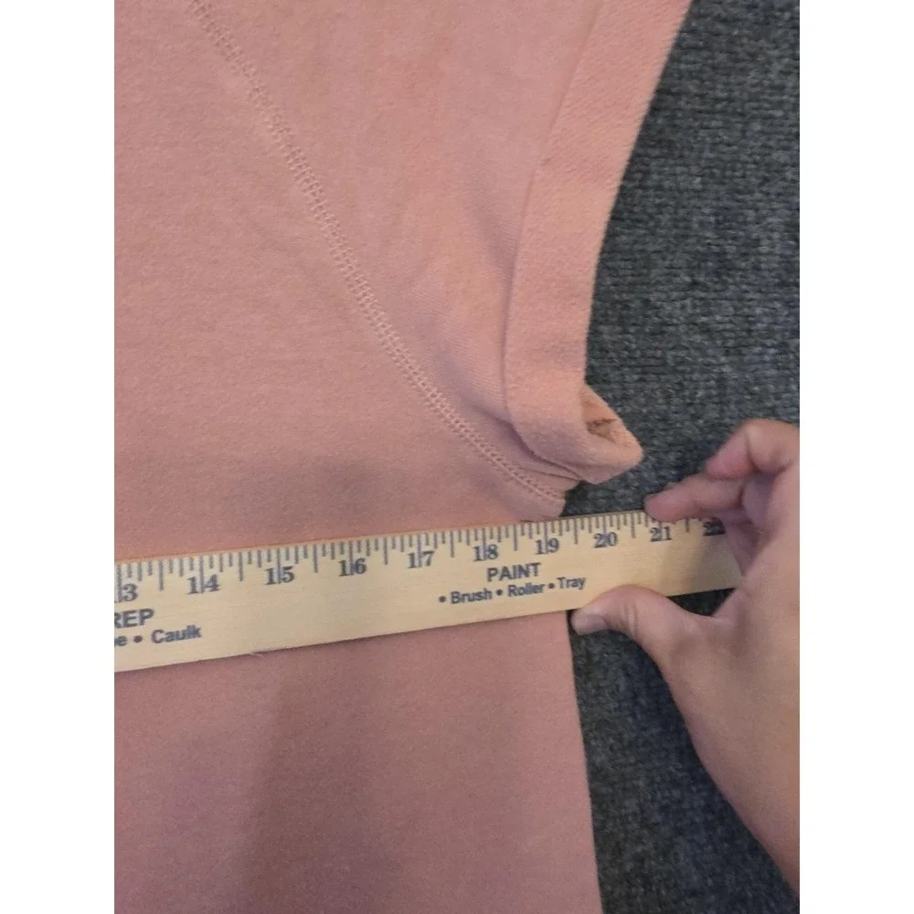 Aerie Dress Womens Small Pink French Terry Short‎ Sleeve Sweatshirt Mini Casual